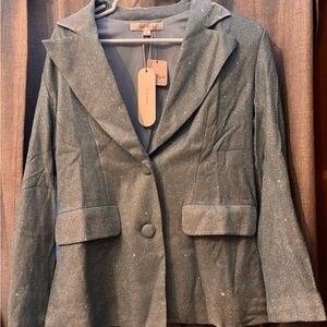 Elegant Blue Women's Blazer